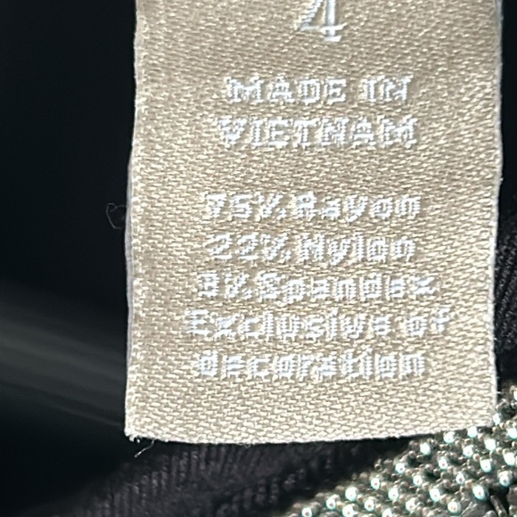 Banana Republic Dressy Jewel Embellished Neck Tailored Peplum Blouse - Picture 10 of 11